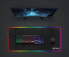 Фото #1 товара Manhattan XXL RGB LED - Black - Monochromatic - Rubber - Woven fabric - USB powered - Non-slip base - Gaming mouse pad
