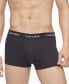 ფოტო #2 პროდუქტის Men's 3-Pack Cotton Stretch Low-Rise Trunk Underwear