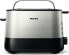 Toster Philips Philips | Toaster | HD2635/90 Viva Collection | Number of slots 2 | Housing material Metal/Plastic | Stainless Steel/Black