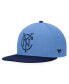 Фото #2 товара Men's Sky Blue/Navy New York City FC Downtown Snapback Hat