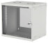 Intellinet Network Cabinet - Wall Mount (Basic) - 9U - Usable Depth 340mm/Width 485mm - Grey - Flatpack - Max 50kg - Glass Door - 19" - Parts for wall installation (eg screws and rawl plugs) not included - Three Year Warranty - Wall mounted rack - 9U - 50 kg - 10.7