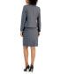 Women's Notch-Collar Pencil Skirt Suit