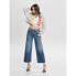 Фото #6 товара ONLY Madison Wide Cropped high waist jeans
