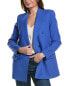 Фото #1 товара Lafayette 148 New York Trinity Wool Blazer Women's Blue S