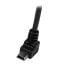 Фото #9 товара StarTech.com 2m Mini USB Cable - A to Down Angle Mini B - 2 m - USB A - Mini-USB B - USB 2.0 - 480 Mbit/s - Black