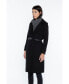 Фото #3 товара Women's Cashmere Wool Double-faced Overcoat