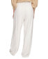 ფოტო #2 პროდუქტის Women's Top-Stitched Crinkle Trousers
