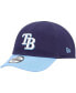 ფოტო #2 პროდუქტის Infant Boys and Girls Navy Tampa Bay Rays Team Color My First 9TWENTY Flex Hat