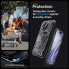 Фото #12 товара Чехол Spigen Ultra Hybrid Mag с MagSafe для iPhone 15 Pro серо-черный