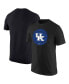 ფოტო #4 პროდუქტის Men's Black Kentucky Wildcats Basketball Logo T-shirt