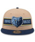 Men's Tan/Navy Memphis Grizzlies 2024 NBA Draft 9FIFTY Snapback Hat