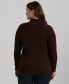 ფოტო #2 პროდუქტის Plus Size Buckled Sweater