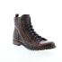 Фото #2 товара Bed Stu Old Bowen F479014 Mens Brown Leather Lace Up Casual Dress Boots 11.5