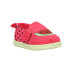 Фото #3 товара TOMS Alpargata Twin Gore Slip On Toddler Girls Red Flats Casual 10017793T