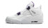 Кроссовки Nike Air Jordan 4 Retro Metallic Purple (Белый)