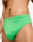 COLLUSION swim brief in bright green