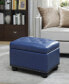 Фото #13 товара 24" Faux Leather 5th Avenue Storage Ottoman