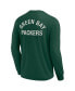 ფოტო #2 პროდუქტის Men's and Women's Green Green Bay Packers Super Soft Long Sleeve T-shirt