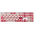 Ducky One 3 Gossamer Pink Gaming Tastatur - MX-Silent-Red (US)