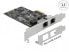Фото #7 товара Delock 89530 - Wired - PCI Express - Ethernet - 1000 Mbit/s