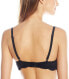 Фото #2 товара Cosabella 168500 Womens Dolce Beauty Underwire Lace Push Up Bra Black Size 36D