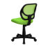 Фото #2 товара Mid-Back Green Mesh Swivel Task Chair