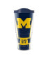 Фото #1 товара Стакан для напитков Tervis Tumbler Michigan Wolverines 24 унции дух классика