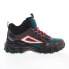 Фото #1 товара Fila Oakmont Trail Mid 1JM01680-361 Mens Green Leather Athletic Hiking Shoes 12