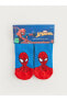 Фото #3 товара Spiderman Desenli Erkek Çocuk Patik Çorap 3'lü