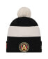 ფოტო #1 პროდუქტის Men's Black Atlanta United FC 2024 Kick Off Collection Cuffed Knit Hat with Pom