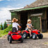 Falk Traktor Massey Ferguson Czerwony na Pedały z Przyczepką od 3 Lat - фото #2