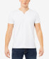 Men's Basic Notch Neck Short Sleeve T-shirt