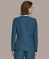 ფოტო #2 პროდუქტის Donna Karan Women's Collarless Turnlock Blazer