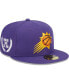 Фото #1 товара Men's Purple Phoenix Suns Camo Undervisor Laurels 59Fifty Fitted Hat
