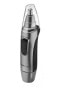 Фото #2 товара Триммер для волос Clatronic NE 3595 - Черно-серый цилиндр из нержавеющей стали на батарейках АА