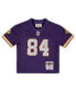 Toddler Boys and Girls Randy Moss Purple Minnesota Vikings 1998 Retired Legacy Jersey