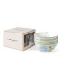 Фото #3 товара Heritage Collectables Mint Uni Bowls in Gift Box, Set of 4