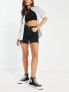 Levi's 501 mid thigh shorts in black Lunar Black, W27 - фото #7