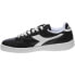 Фото #4 товара Diadora Game L Low Waxed Lace Up Mens Black Sneakers Casual Shoes 160821-C1092