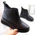Фото #5 товара Leather insulated ankle boots with zipper Filippo W PAW483 black