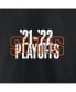 Фото #5 товара Men's Black Phoenix Suns 2022 NBA Playoffs Dunk T-shirt