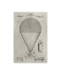 Фото #1 товара Alicia Ludwig Patent-Hot Air Balloon Canvas Art - 15.5" x 21"