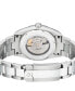 ფოტო #3 პროდუქტის Men's West Village Swiss Automatic Silver-Tone Stainless Steel Bracelet Watch 40mm