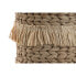 Set of Planters Home ESPRIT Brown Raffia Cement Tropical 23 x 22 x 25 cm