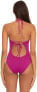 Фото #3 товара Becca by Rebecca Virtue 273469 Candice Convertible One Piece Swimsuit Berry M