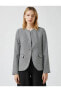 Фото #3 товара Kareli Yakasız Blazer Ceket