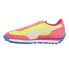 Puma Easy Rider Brights Lace Up Womens Blue, Red, Yellow Sneakers Casual Shoes