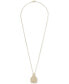 Фото #3 товара Wrapped in Love diamond Cushion Cluster 18" Pendant Necklace (1 ct. t.w.) in 14k Gold, Created for Macy's