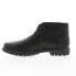 Фото #9 товара Florsheim Field Chukka 11927-006-M Mens Black Nubuck Lace Up Chukkas Boots