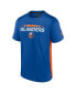 Фото #3 товара Men's Royal, Orange New York Islanders Authentic Pro Rink Tech T-Shirt